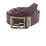 Reversible Tartan Leather Belt 
