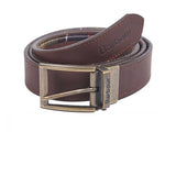 Reversible Tartan Leather Belt 