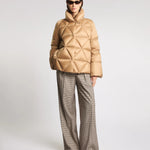 Down Cape Raglan Argyle + Gancio 