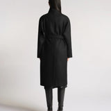 Wool Robe Coat + Hook