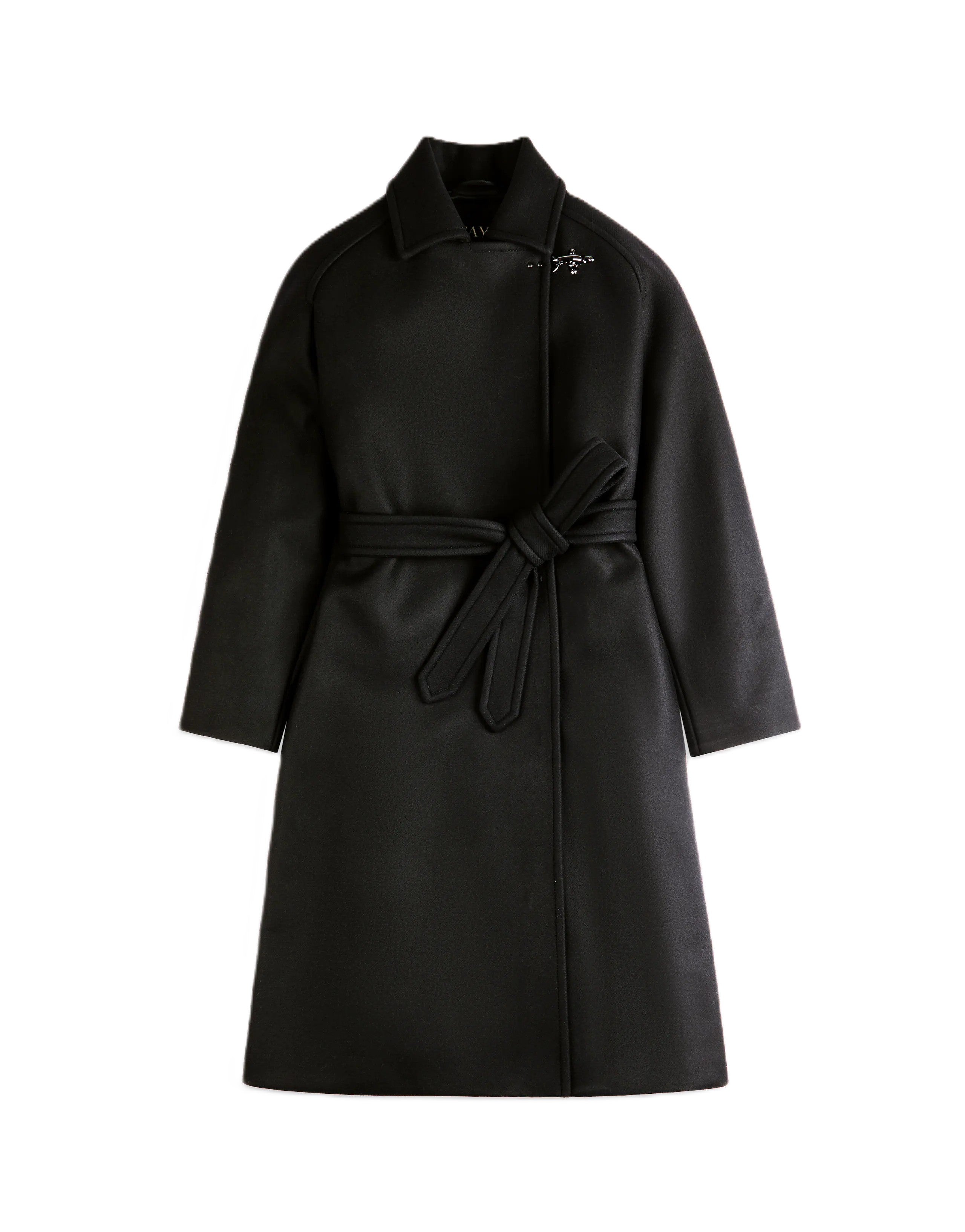 Wool Robe Coat + Hook