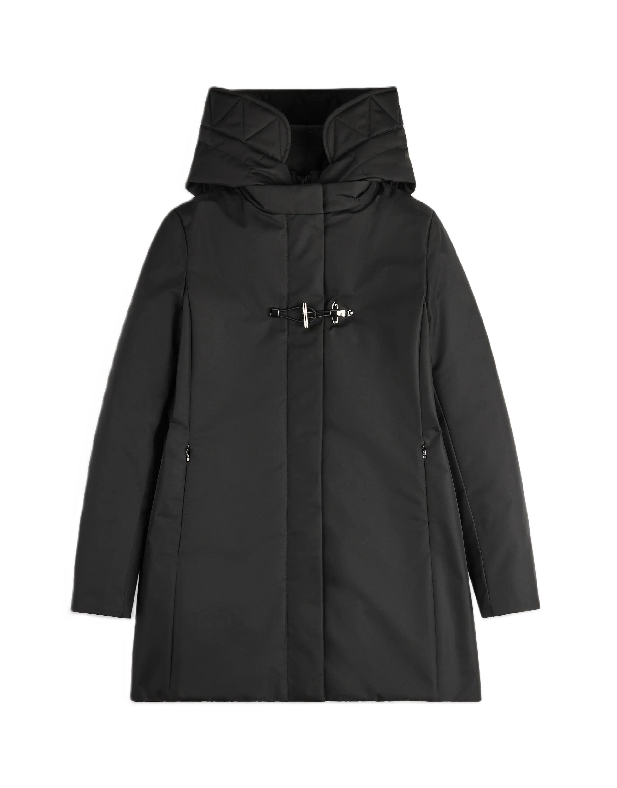 Technical Toggle Coat + Detachable Double-Breasted Front
