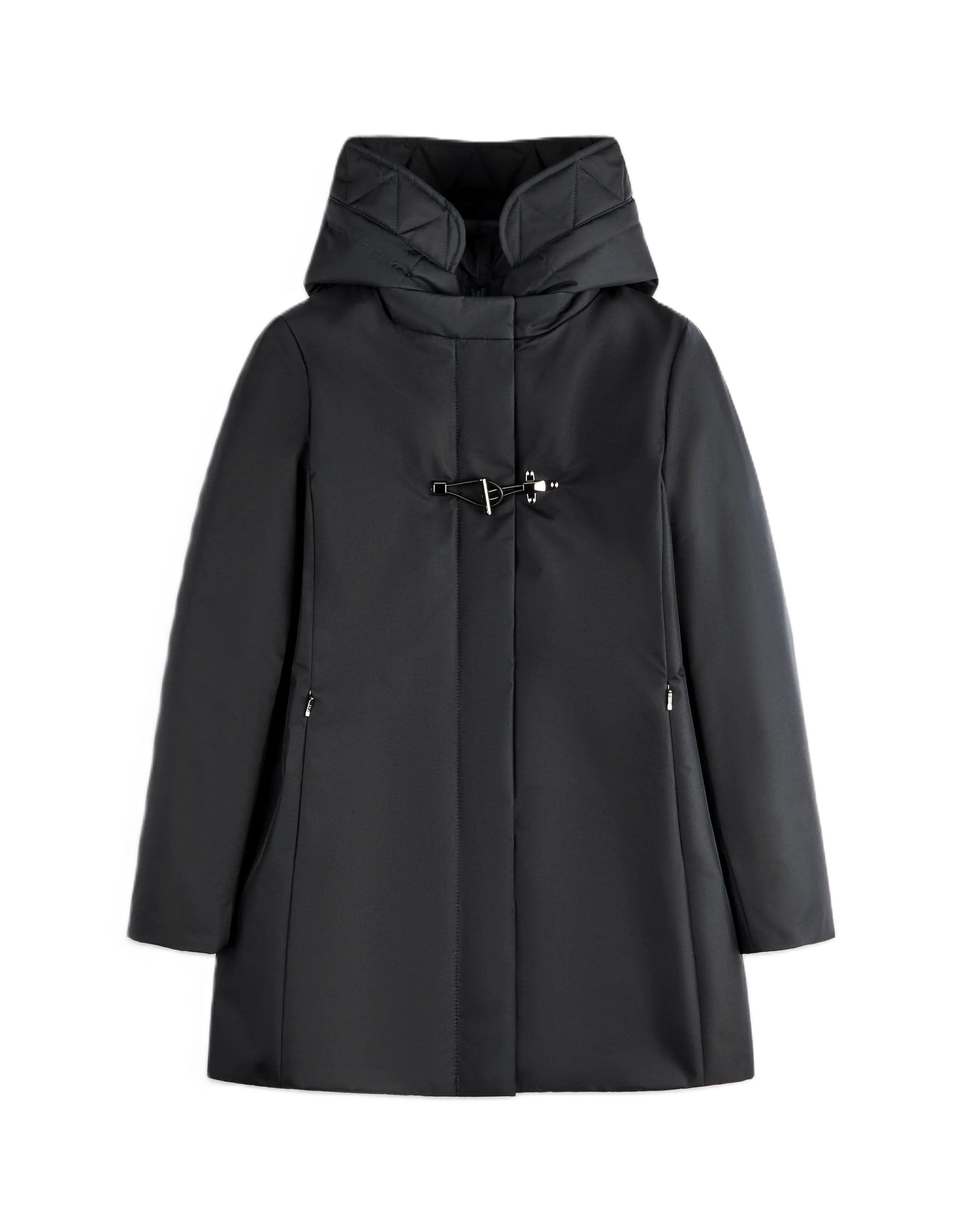 Technical Toggle Coat + Detachable Double-Breasted Front