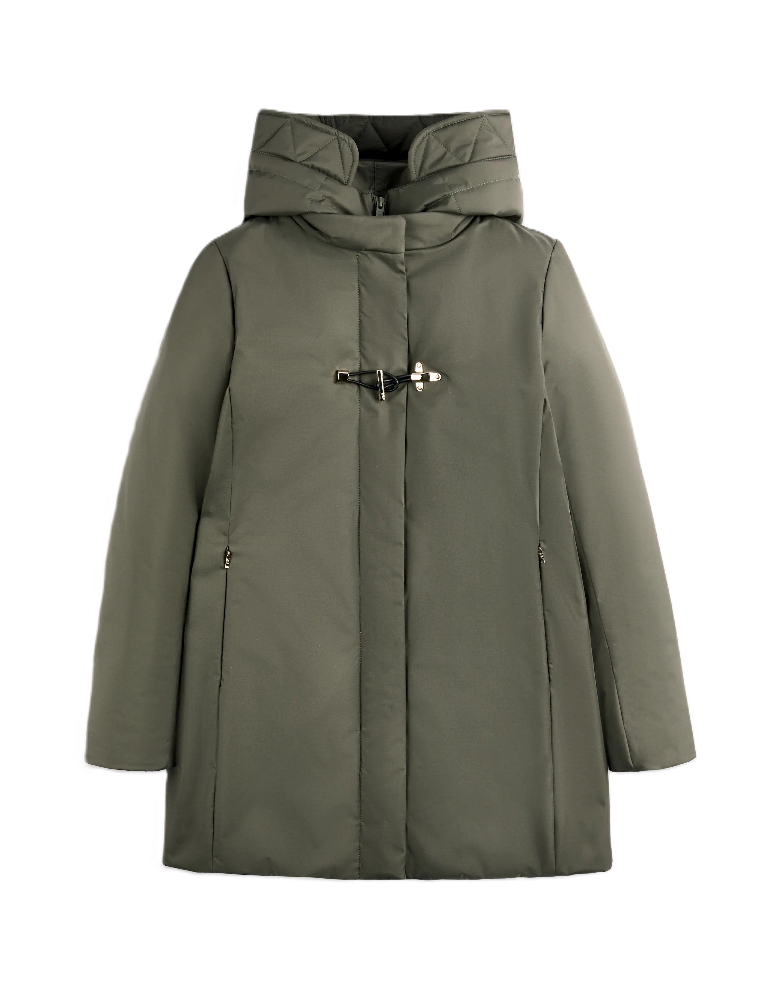 Technical Toggle Coat + Detachable Double-Breasted Front