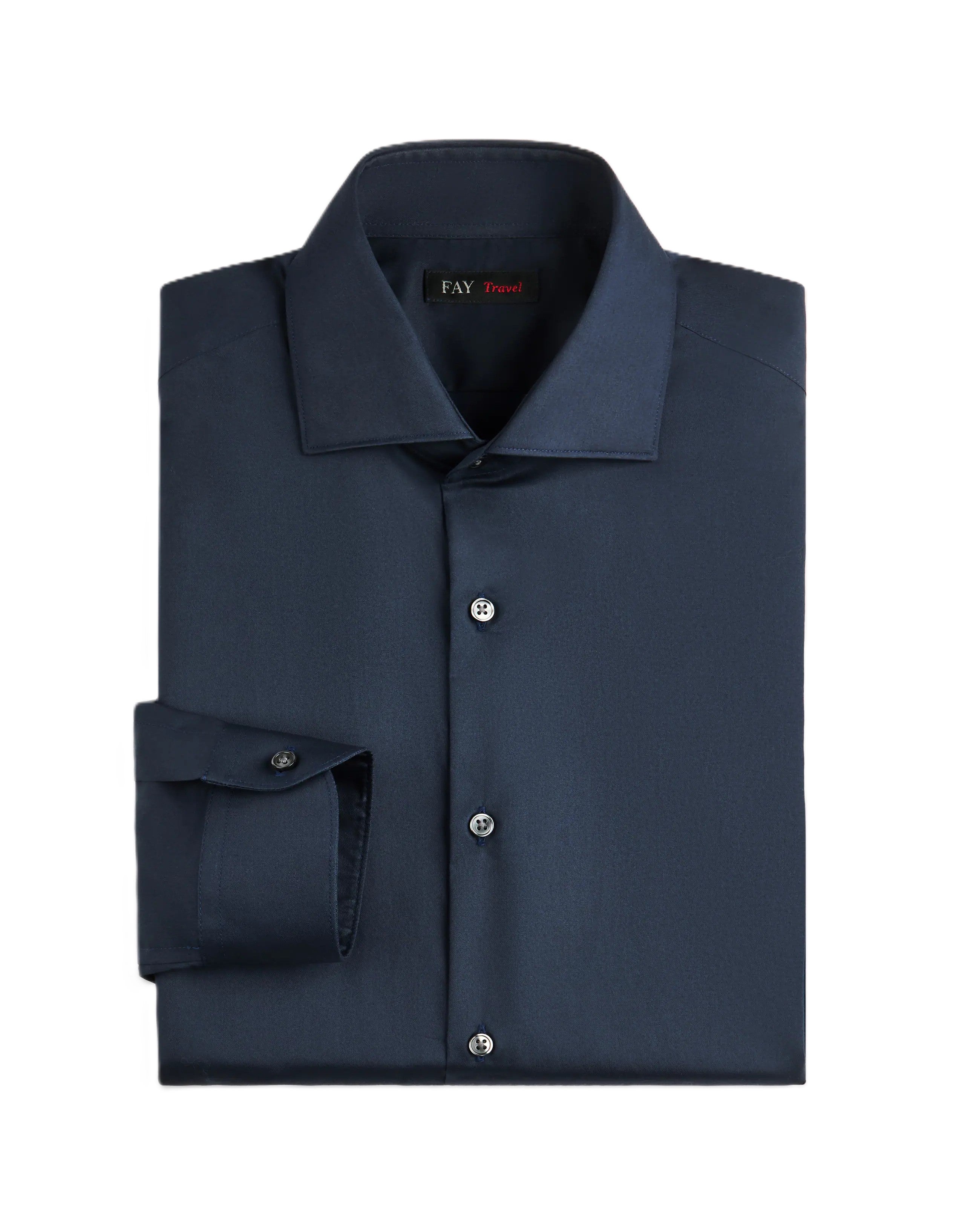 Travel Shirt French Collar