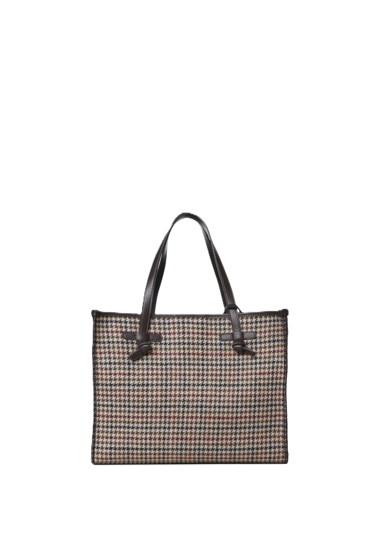 Marcella Bag Tessuto E Pelle Comm Mnsh 