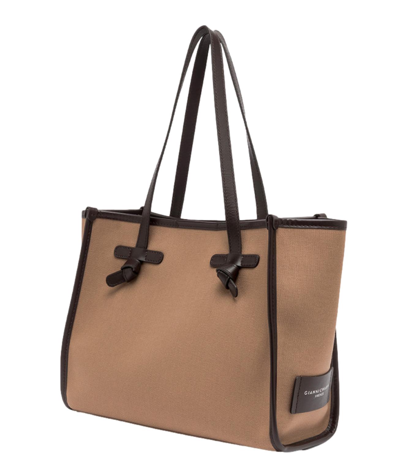 Marcella Bag Tessuto E Pelle Comm Cnv-Se 