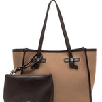Marcella Bag Tessuto E Pelle Comm Cnv-Se 