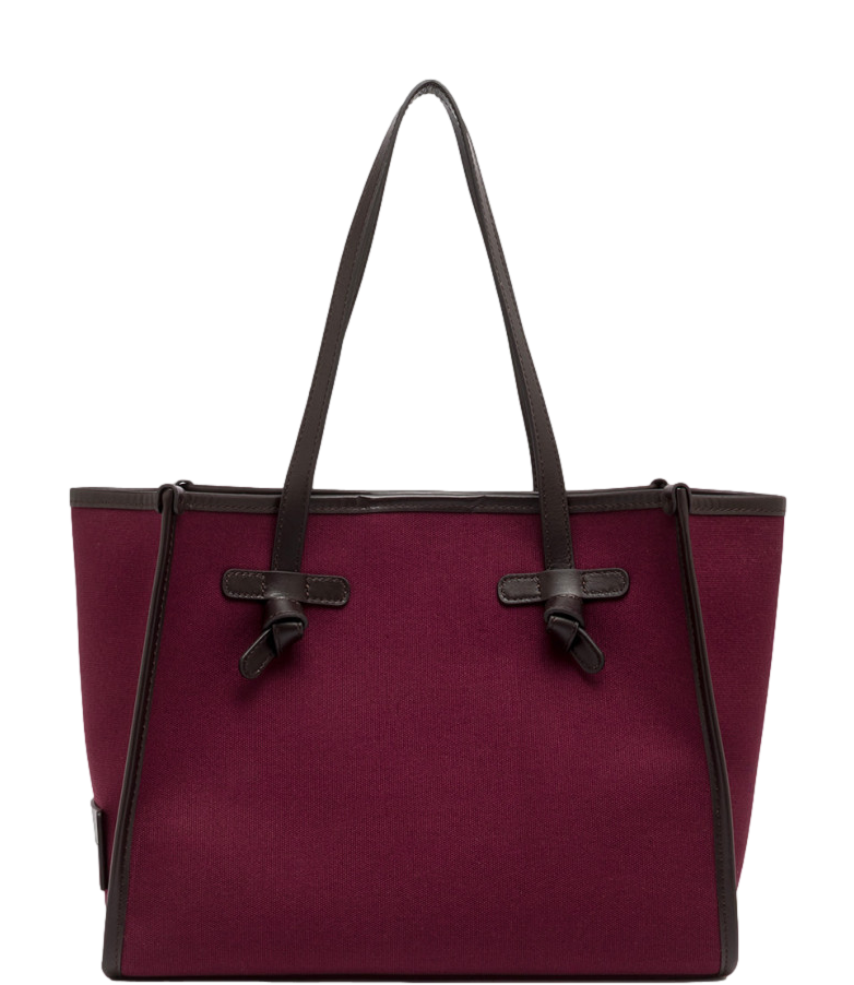 Marcella Bag Tessuto E Pelle Comm Cnv-Se 