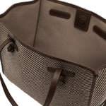 Marcella Bag Tessuto E Pelle Comm Cnv-Se 