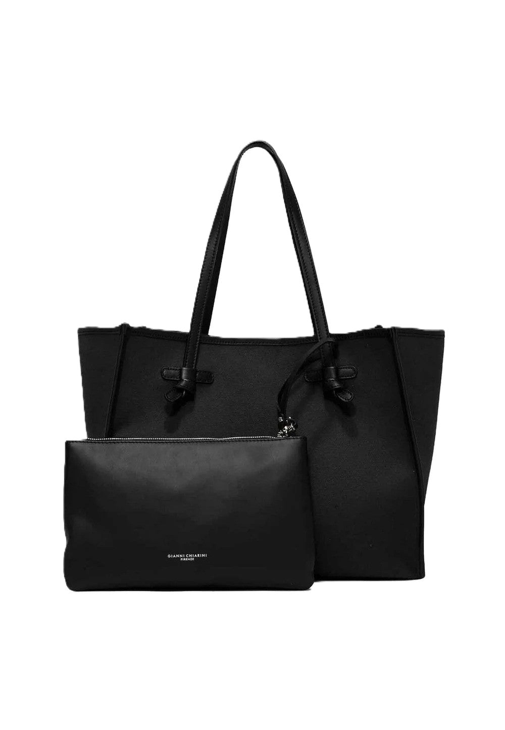 Marcella Bag Tessuto E Pelle Comm Cnv-Se 
