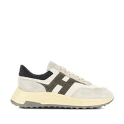 Cream/blue/grey