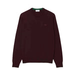 Crew-neck merino wool sweater
