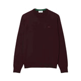 Crew-neck merino wool sweater