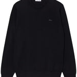 Maglione girocollo in lana merino 