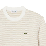 Cotton jacquard sweater