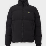 Waterproof hooded down jacket