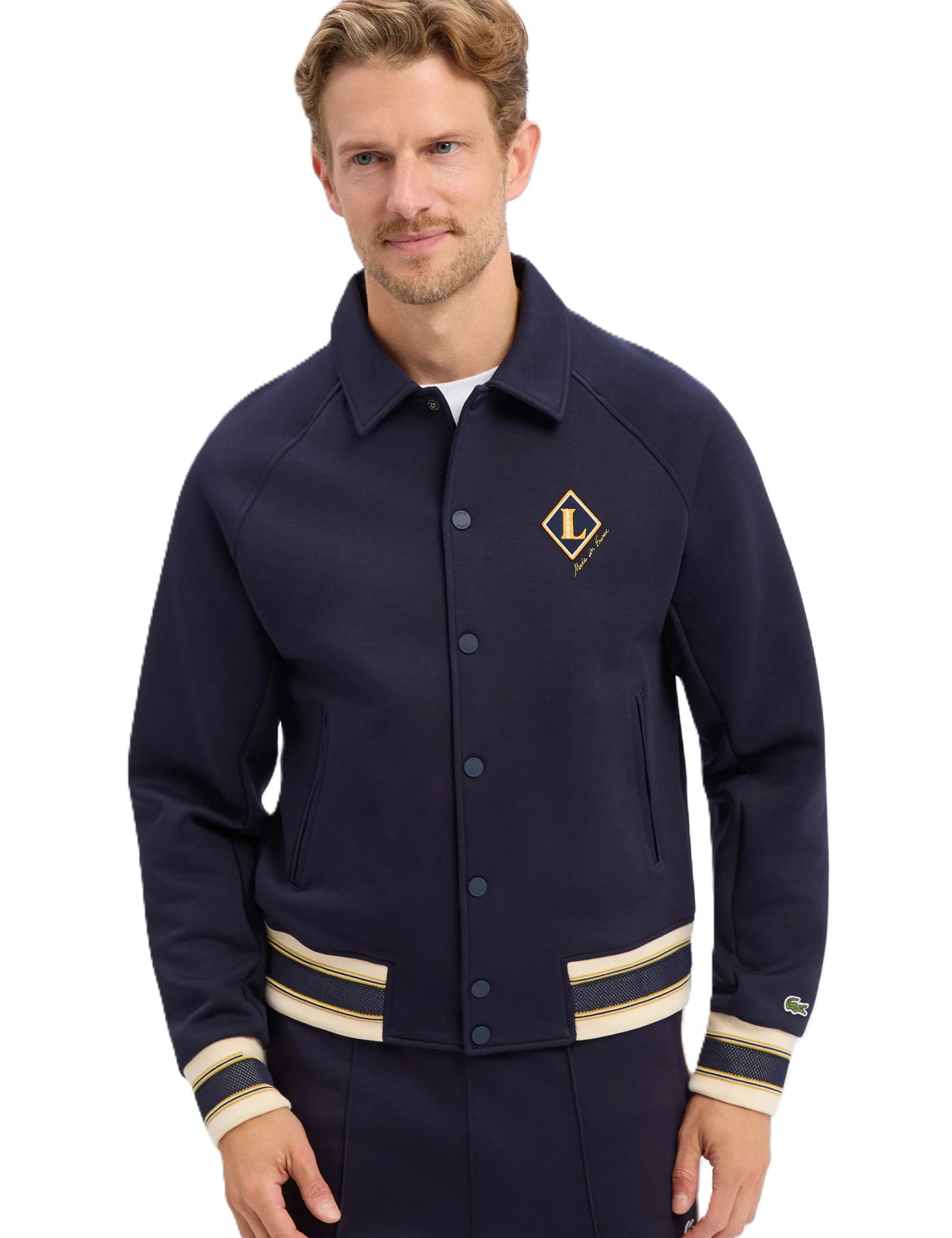 Giacca con stemma stile college Made in France 
