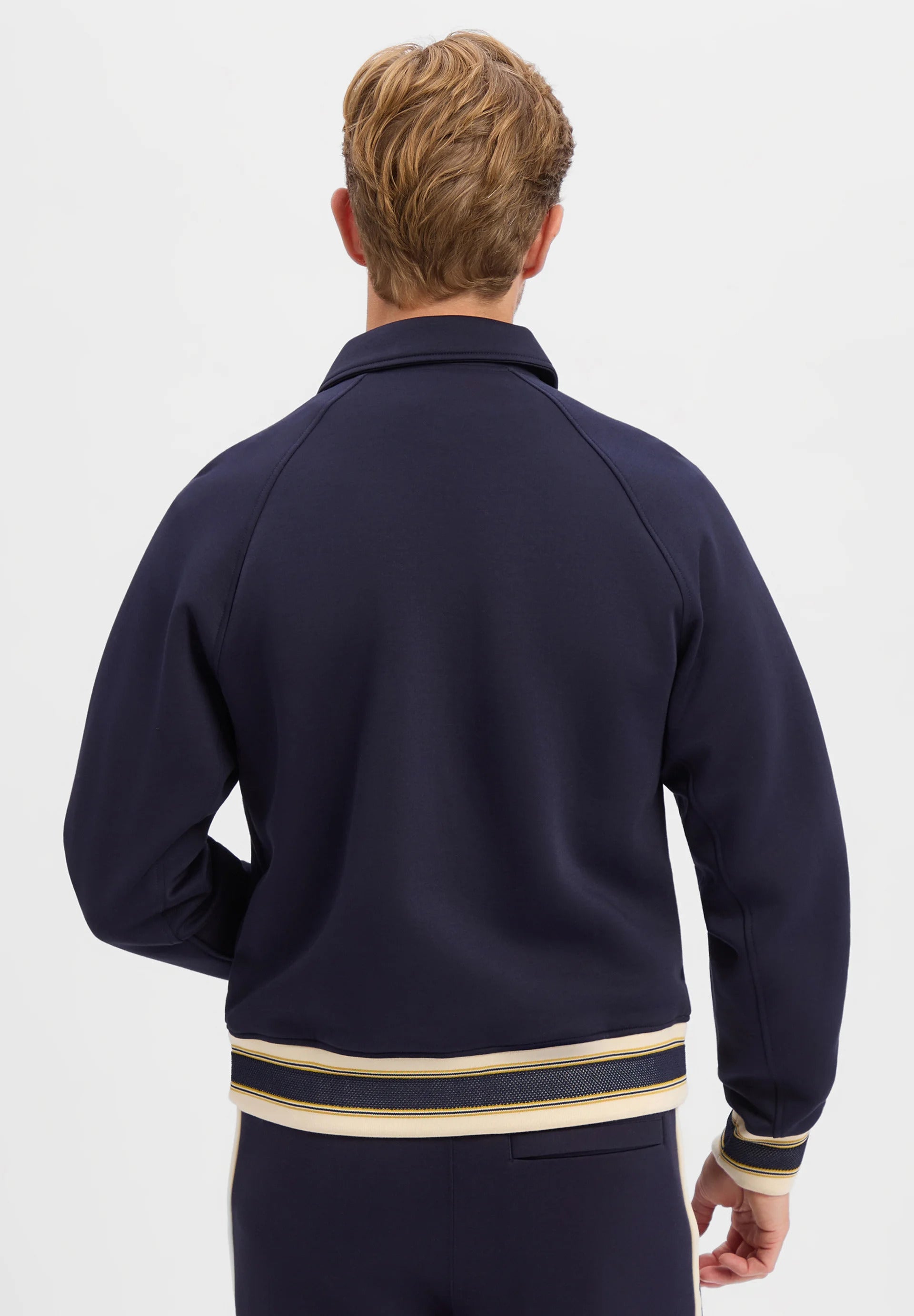 Varsity-style jacket with emblem Made in France