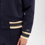 Varsity-style jacket with emblem Made in France