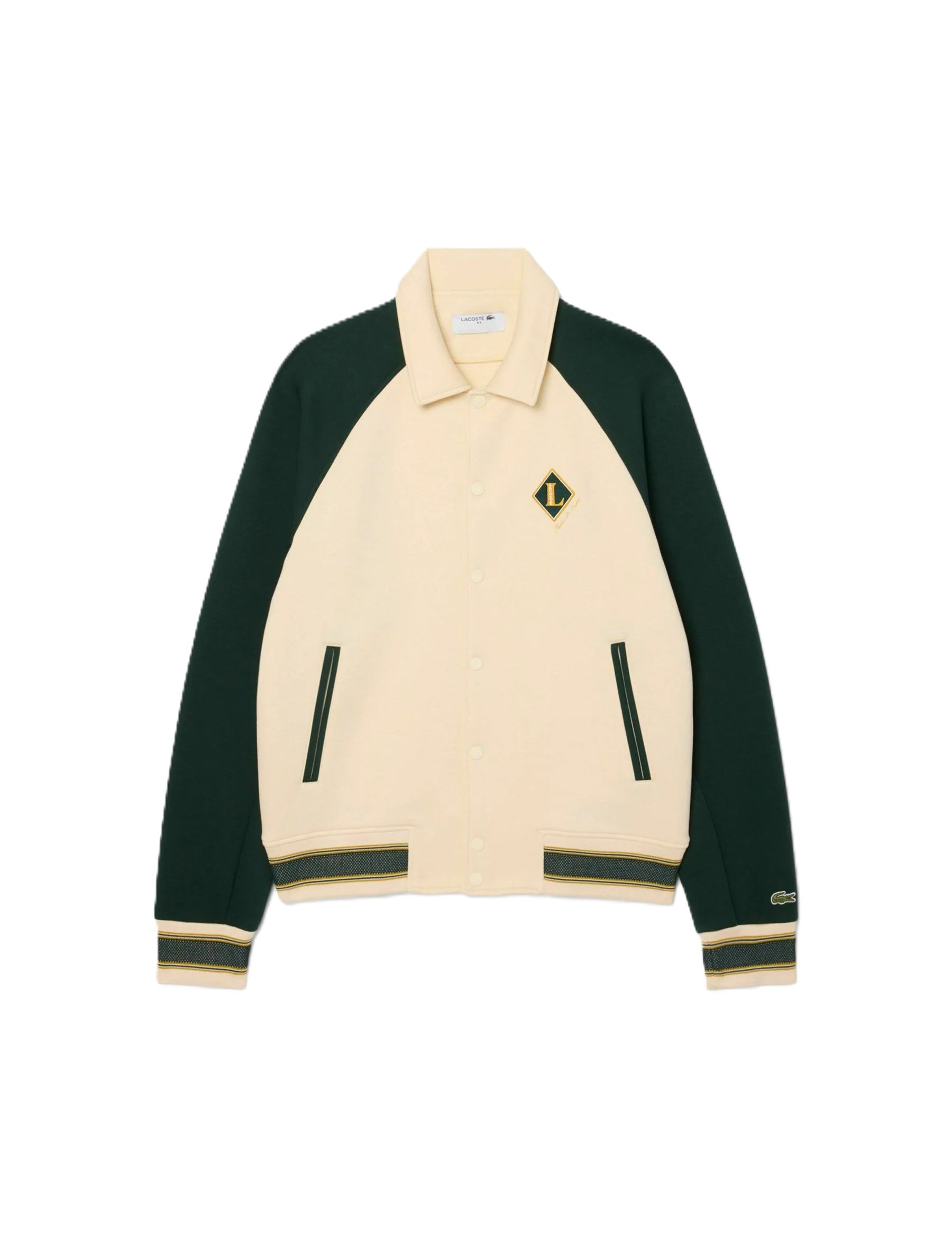 Varsity-style jacket with emblem Made in France