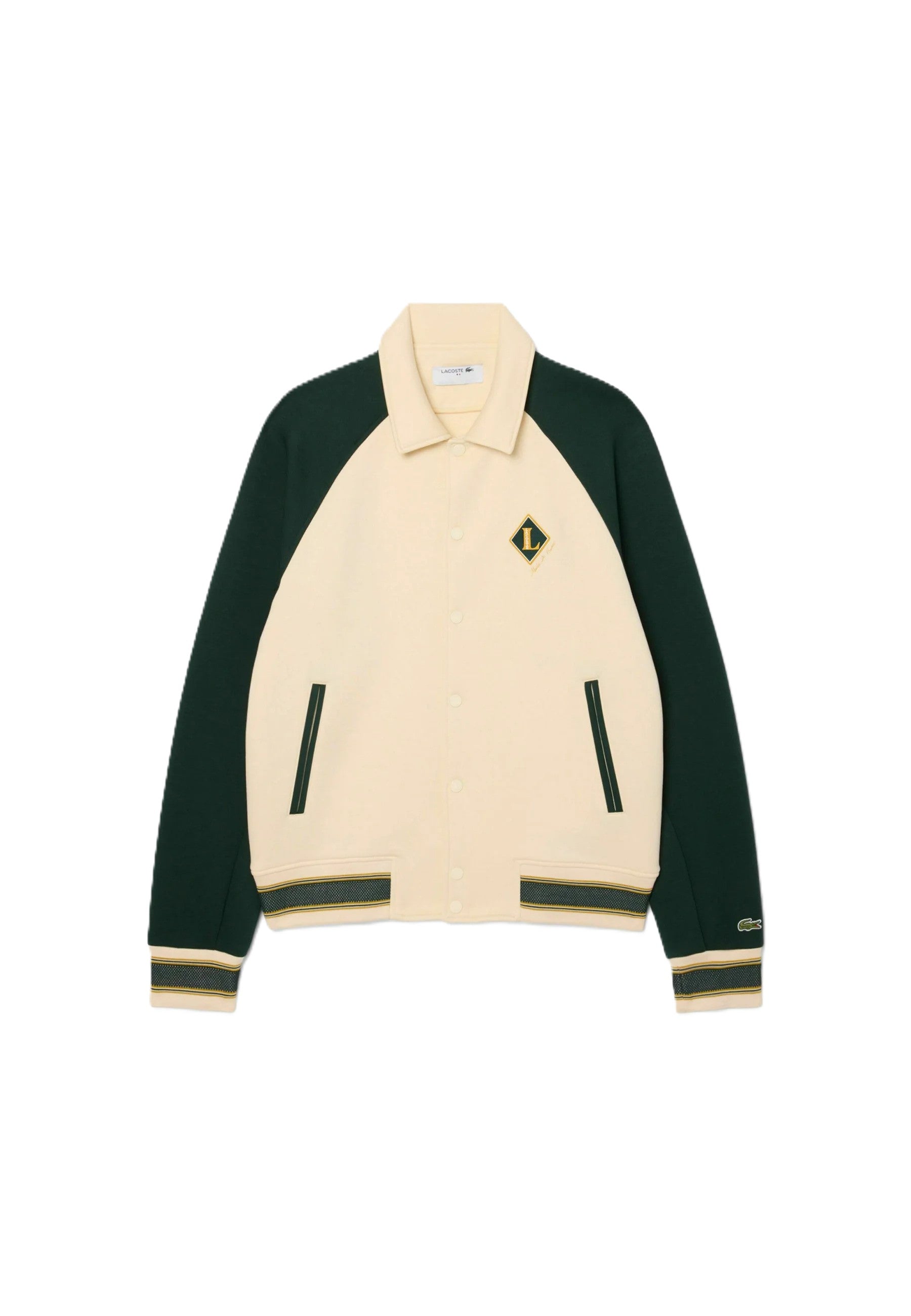 Varsity-style jacket with emblem Made in France