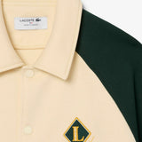 Varsity-style jacket with emblem Made in France