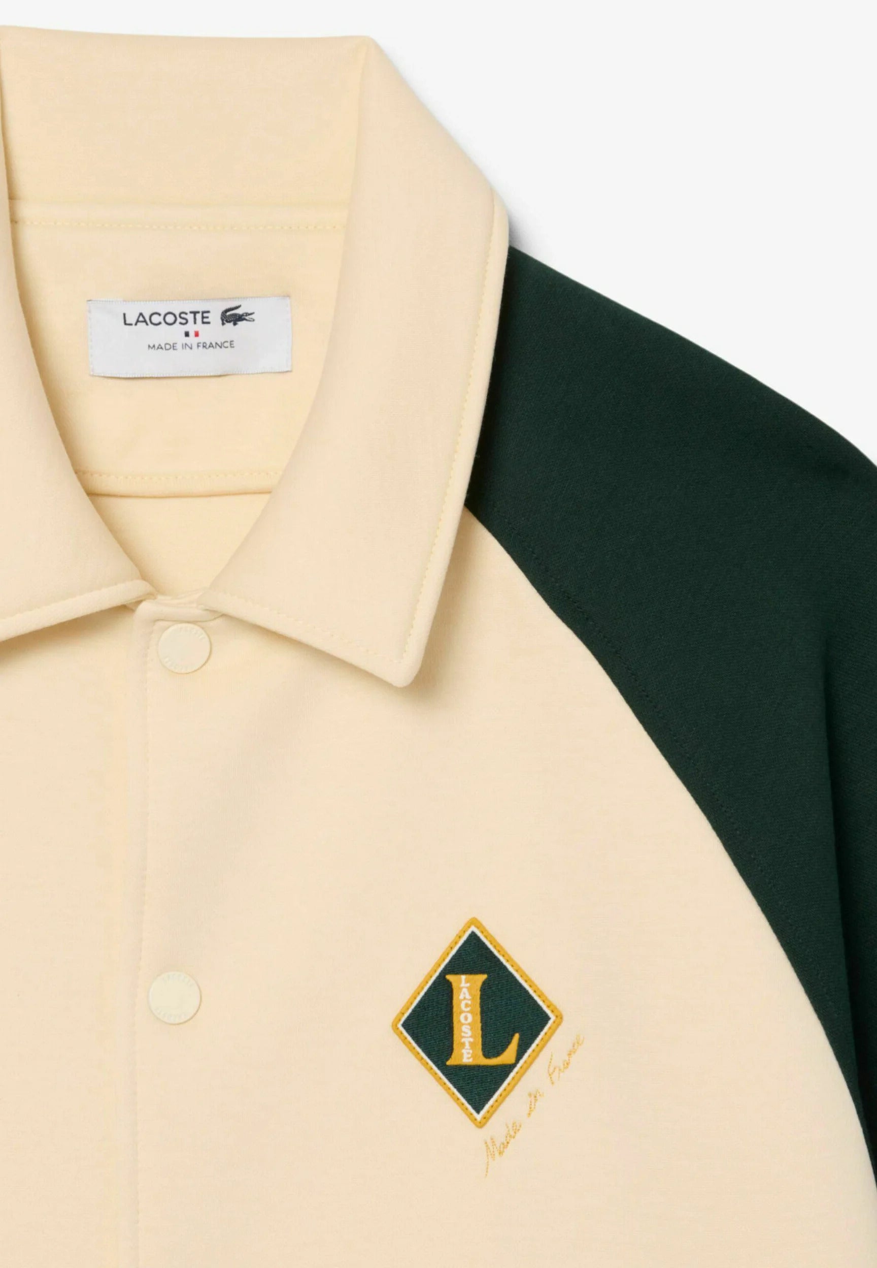 Varsity-style jacket with emblem Made in France