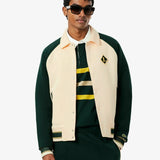 Varsity-style jacket with emblem Made in France