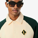 Varsity-style jacket with emblem Made in France