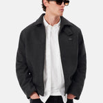 Thick padded wool jacket