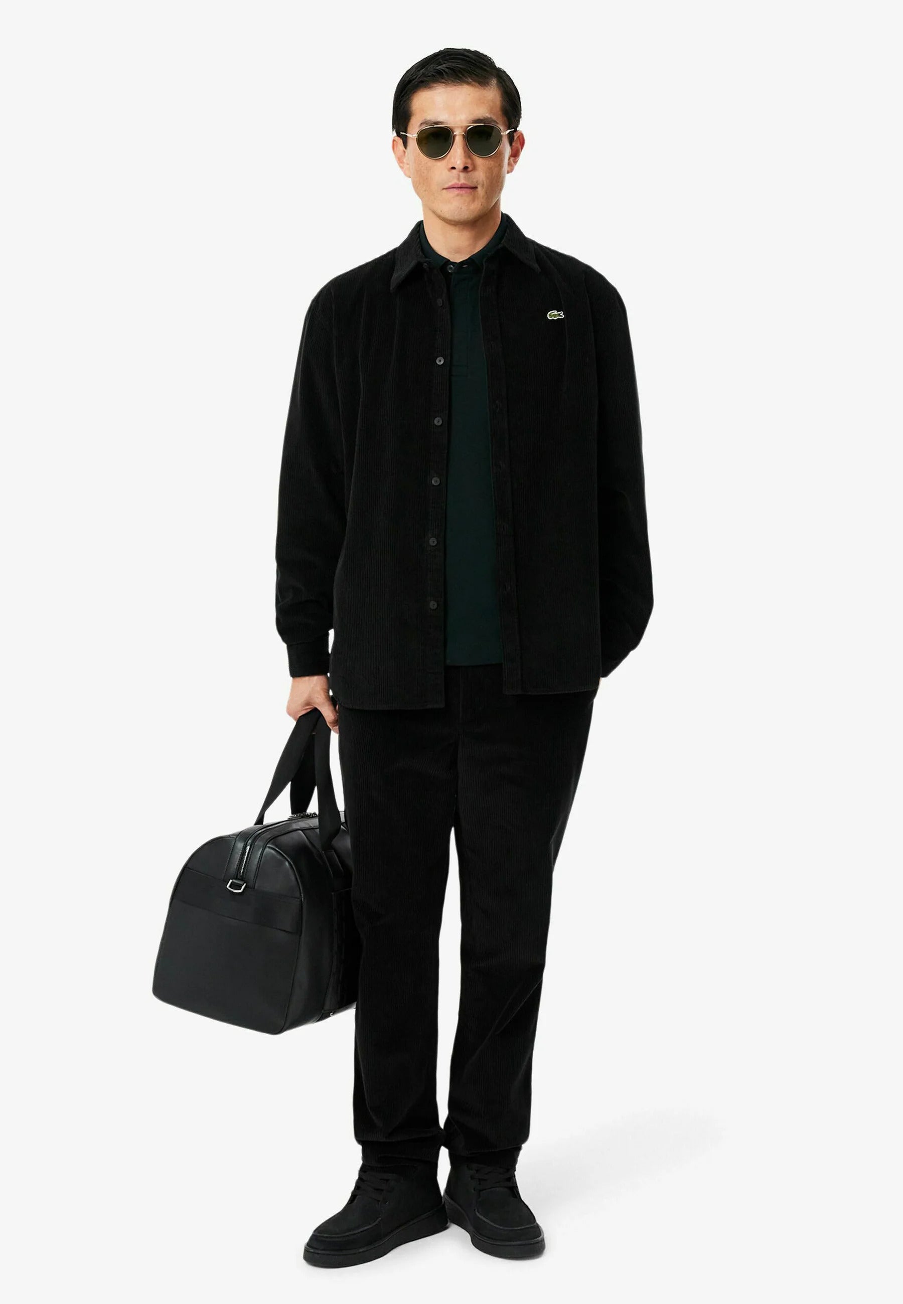 Regular fit corduroy shirt