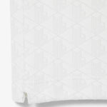 Polo dal taglio classico in jacquard con monogramma 