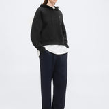 Oversized hoodie with adjustable hood