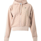 Monogram jacquard hoodie