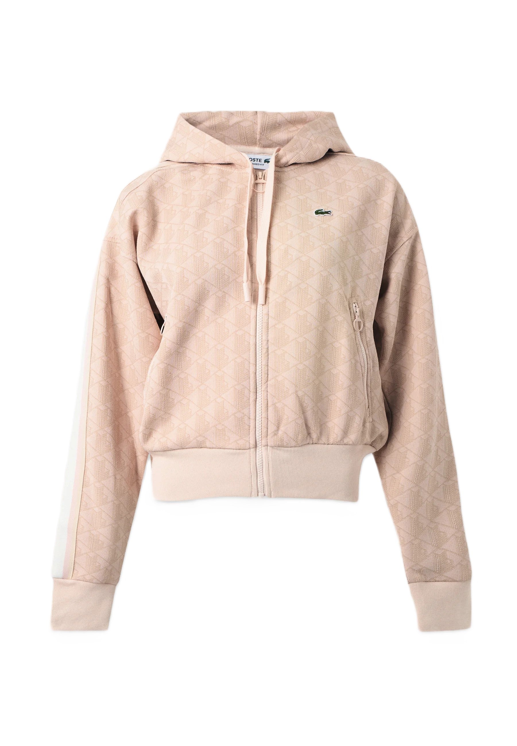 Monogram jacquard hoodie
