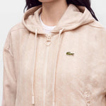 Monogram jacquard hoodie