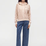 Monogram jacquard hoodie