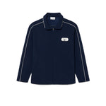 Tennis Heritage zip-up sweatshirt with crest