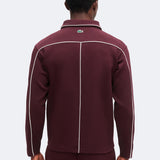 Tennis Heritage zip-up sweatshirt with crest