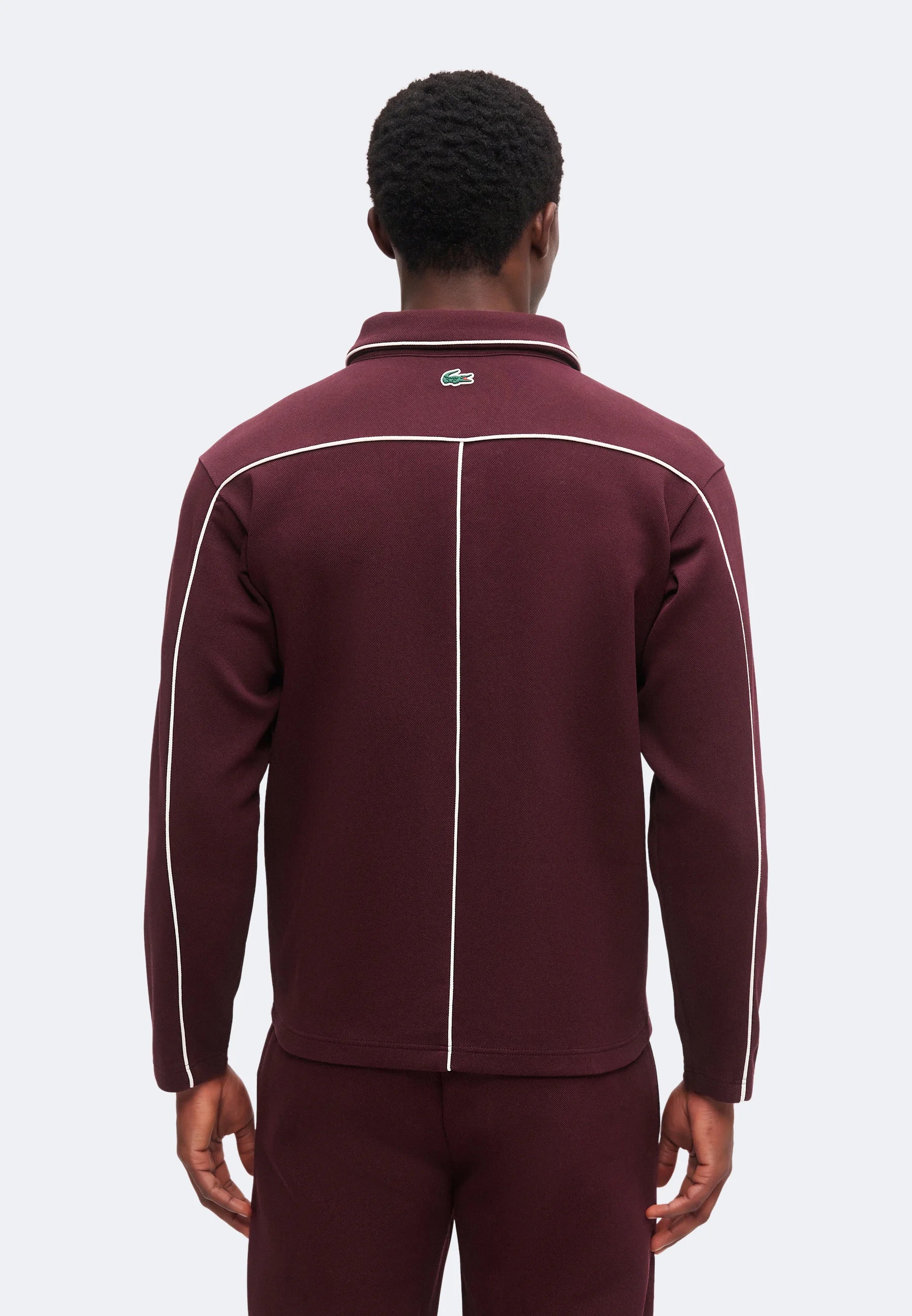 Tennis Heritage zip-up sweatshirt with crest