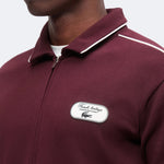 Tennis Heritage zip-up sweatshirt with crest