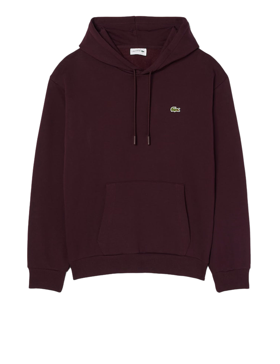 Hoodie in fleece fabric