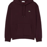 Hoodie in fleece fabric