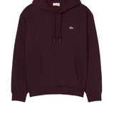 Hoodie in fleece fabric