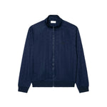Giacca con zip jacquard con monogramma 