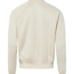 Monogram jacquard zip jacket