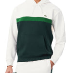 Colorblock fleece hoodie