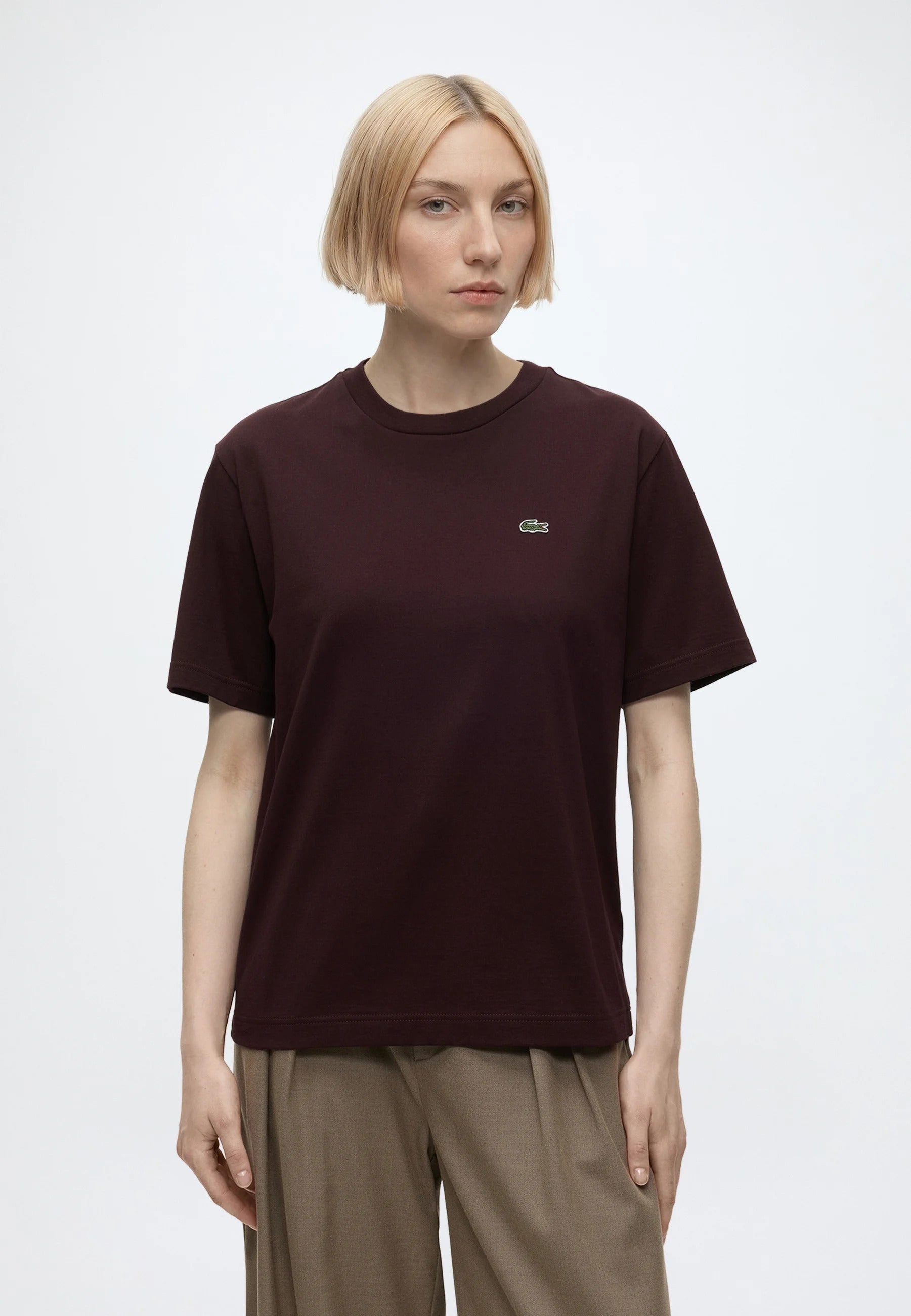 Relaxed fit soft cotton T-shirt