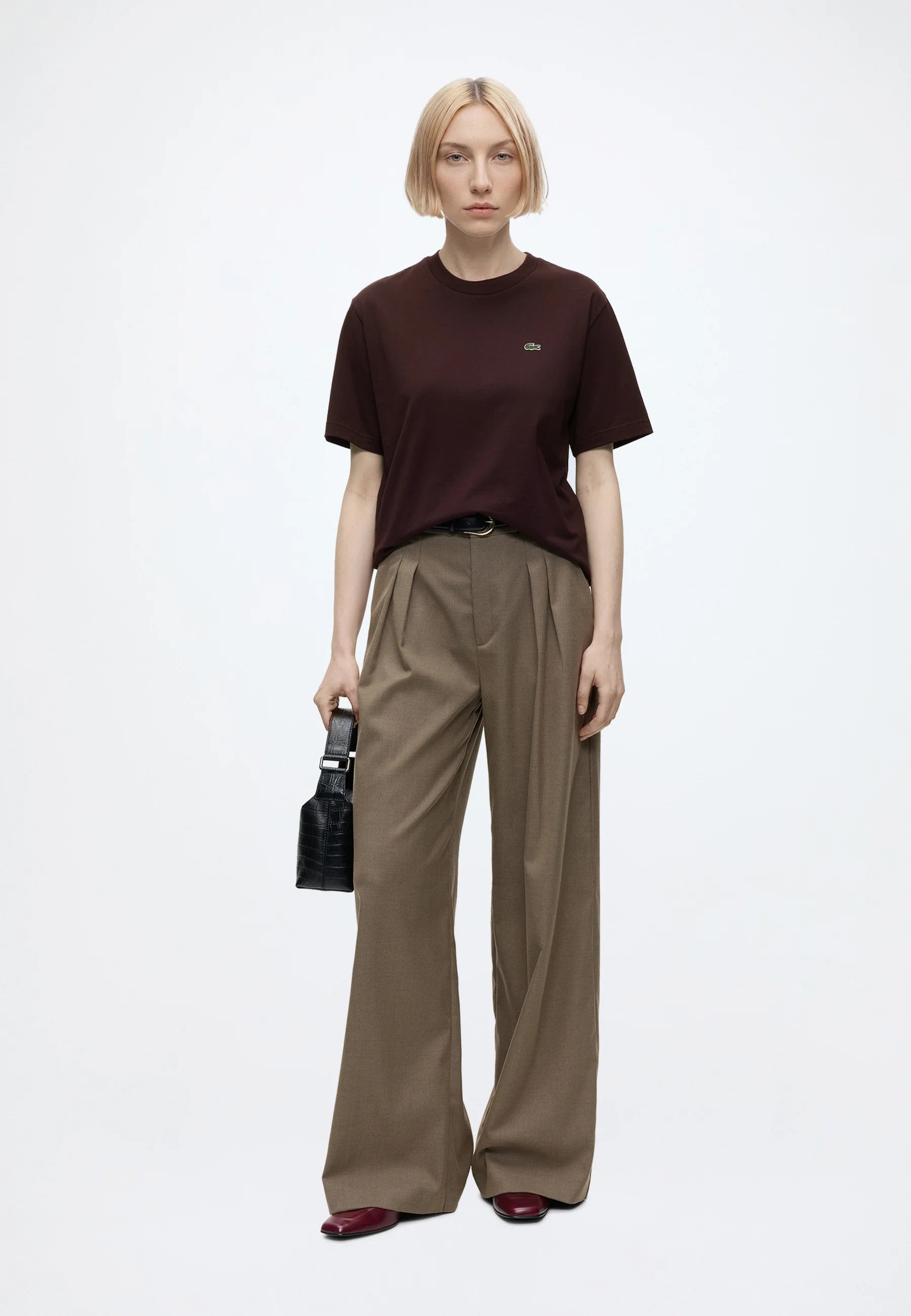 Relaxed fit soft cotton T-shirt